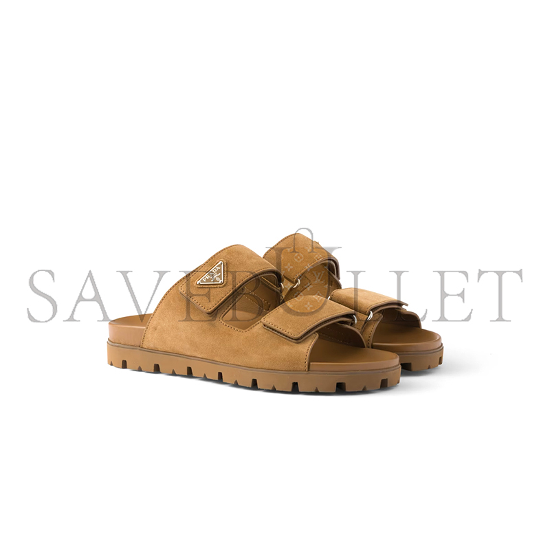 PRADA SUEDE BAND SANDALS 2X3129 PRADA SUEDE BAND SANDALS 2X3129
